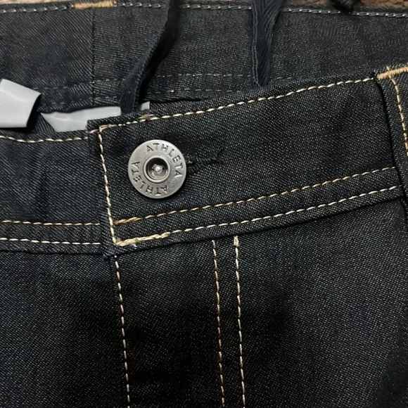 NWT Athleta Frontier jeans Blue Denim Plus size 16 - Picture 6 of 10